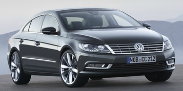 an exterior view of the new VW CC