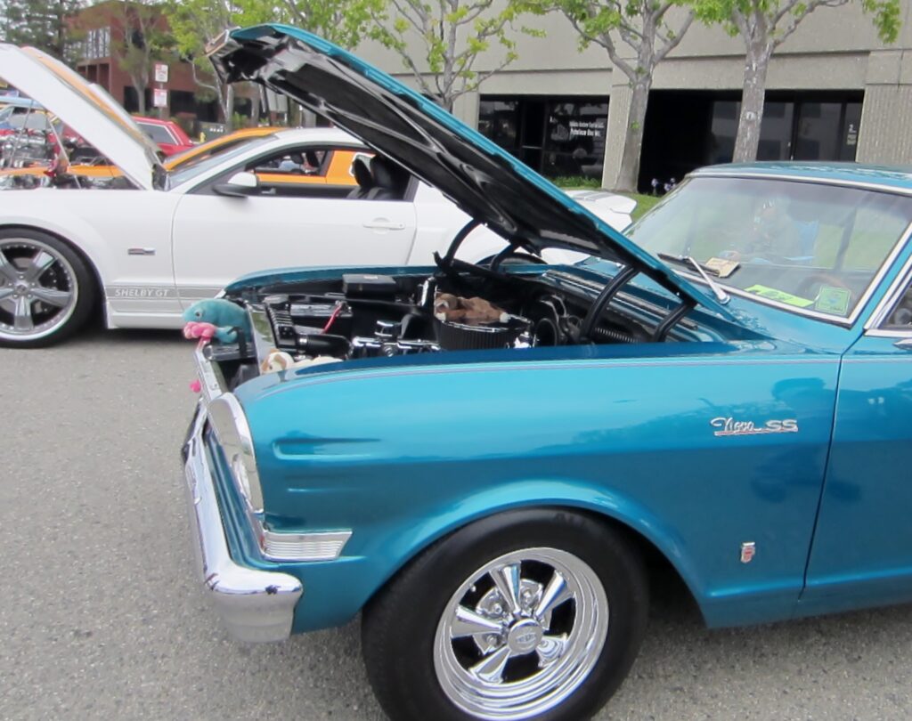 This teal Nova has racked up the miles on a Hot Rod Power Tour and on plenty of rod runs.