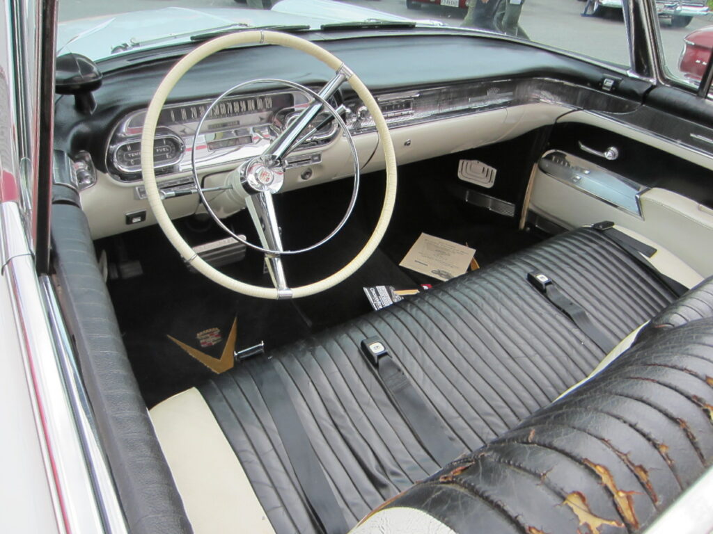 The interior was original on the ’58 Eldo.