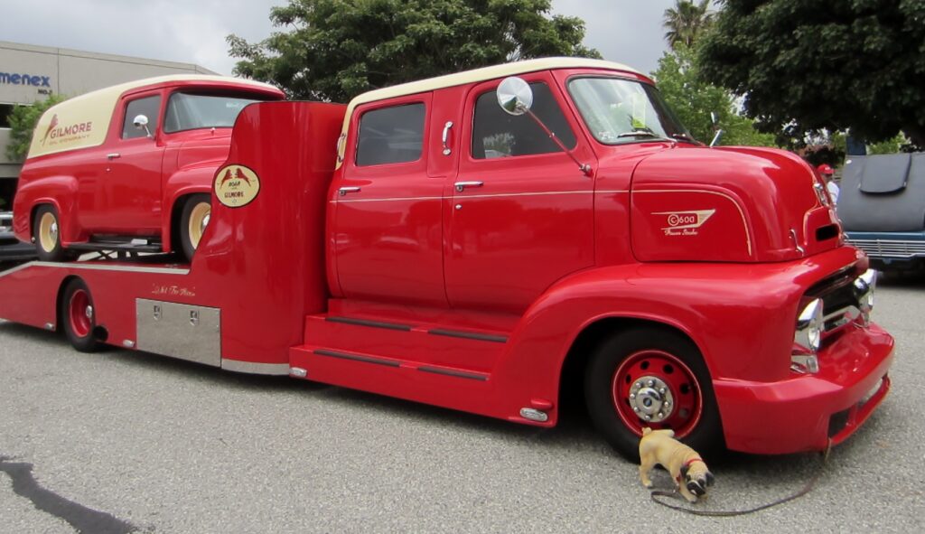 L.A. history with the hometown Gilmore Oil hauler.