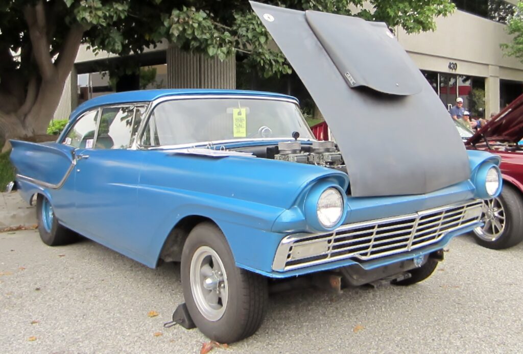 Old school ’57. Been the family race car for decades.