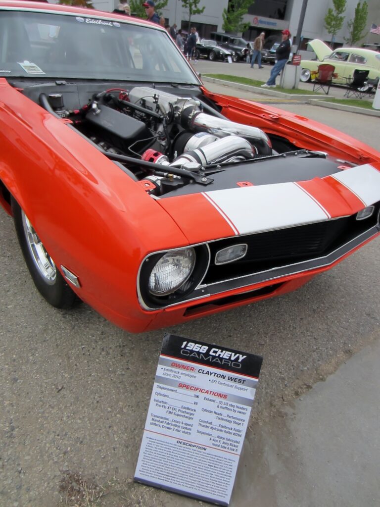 . Edelbrock employees had a special show area, with some righteous work on display.