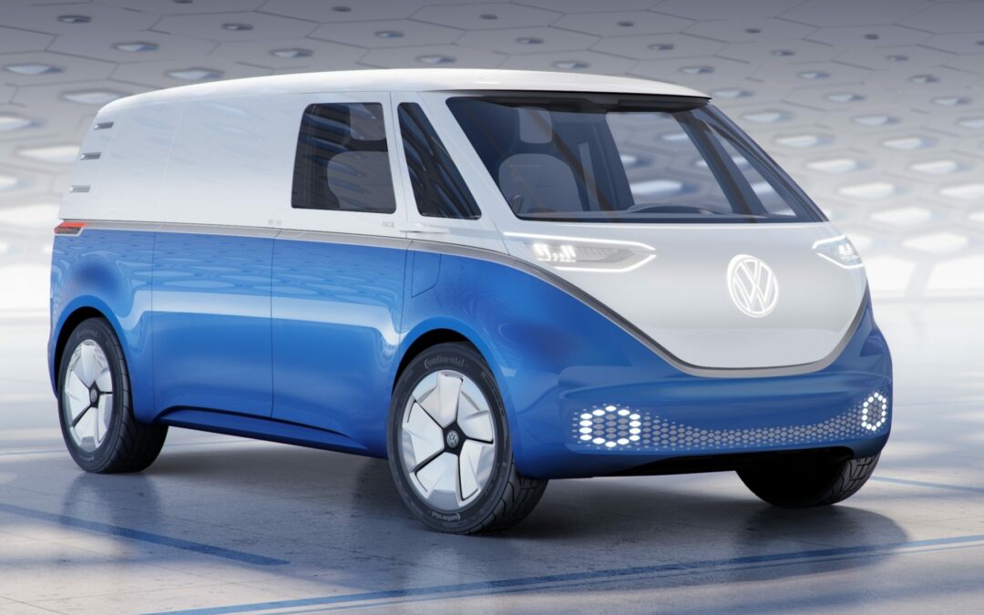VW shows concept I.D. BUZZ Cargo van