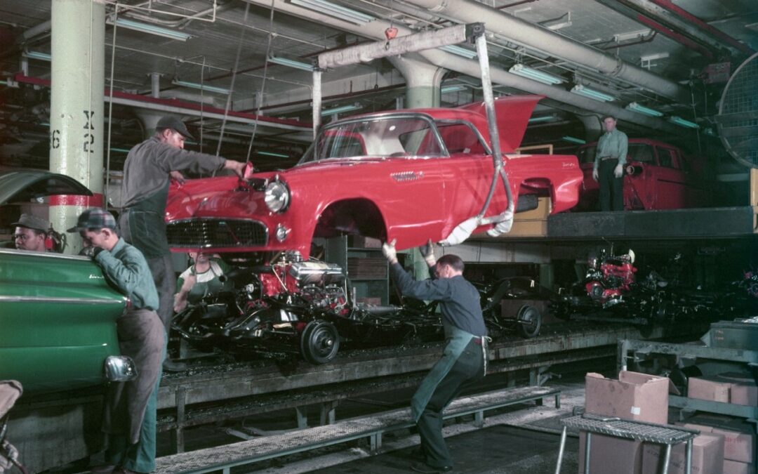 Vin Car Pic of the day: 1955 Thunderbird