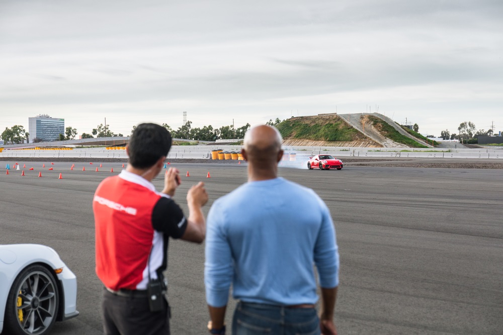 The Los Angeles Porsche Experience and track