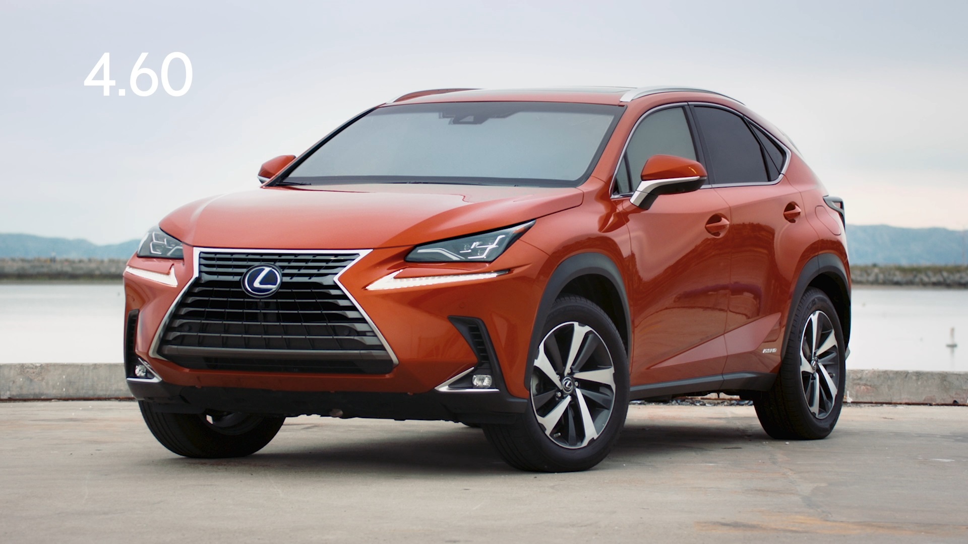 The Lexus NX 4.6 demo vehicle.