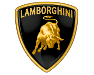 The Lamborghini logo.
