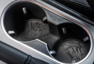 Special cup holder mats for the 2022 Passat Limited Edition