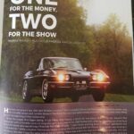 A blue 1963 Corvette on the cover of the National Corvette Museum magazine
