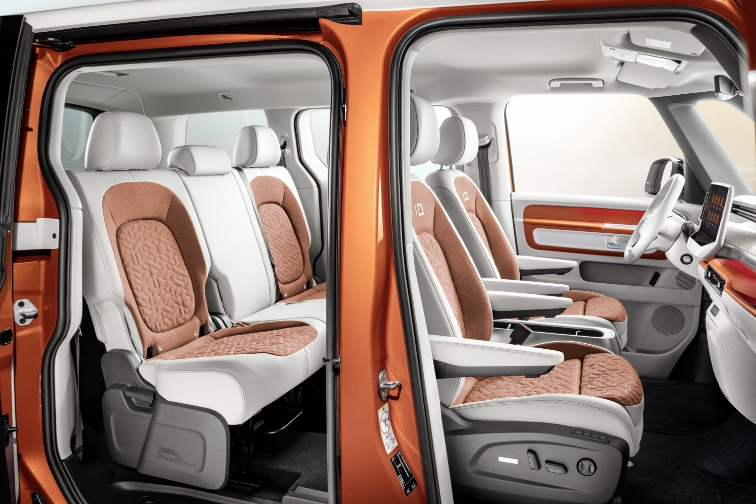 Side entry of the new VW microbus