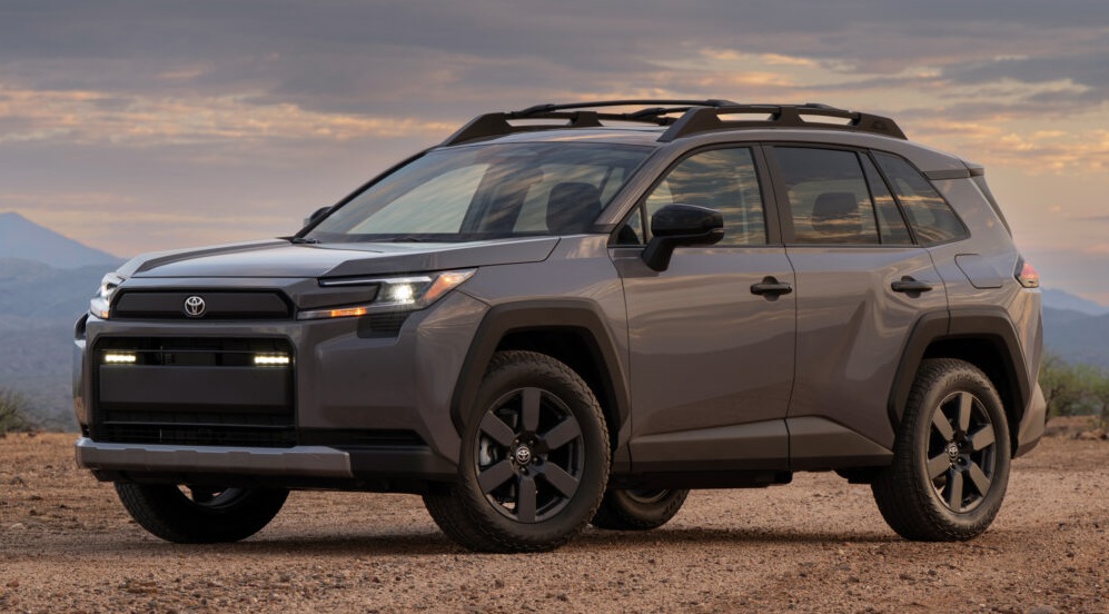 The 2026 Toyota RAV4 Woodland all-wheel drive in the new paint color or UrbanRock