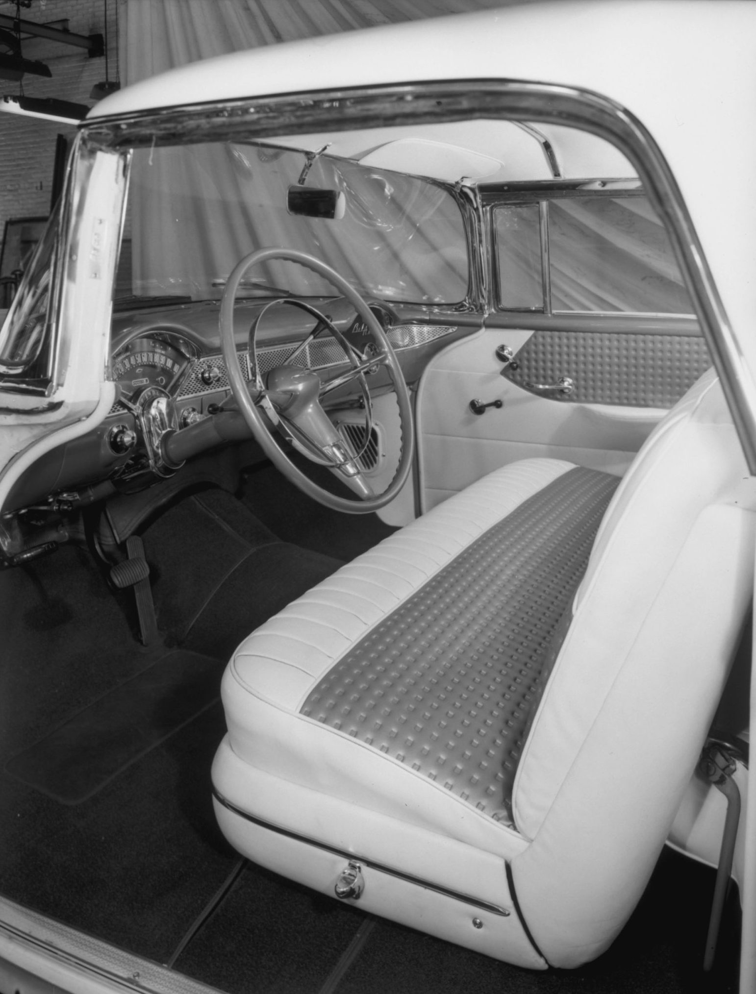 1955 Nomad driver area.