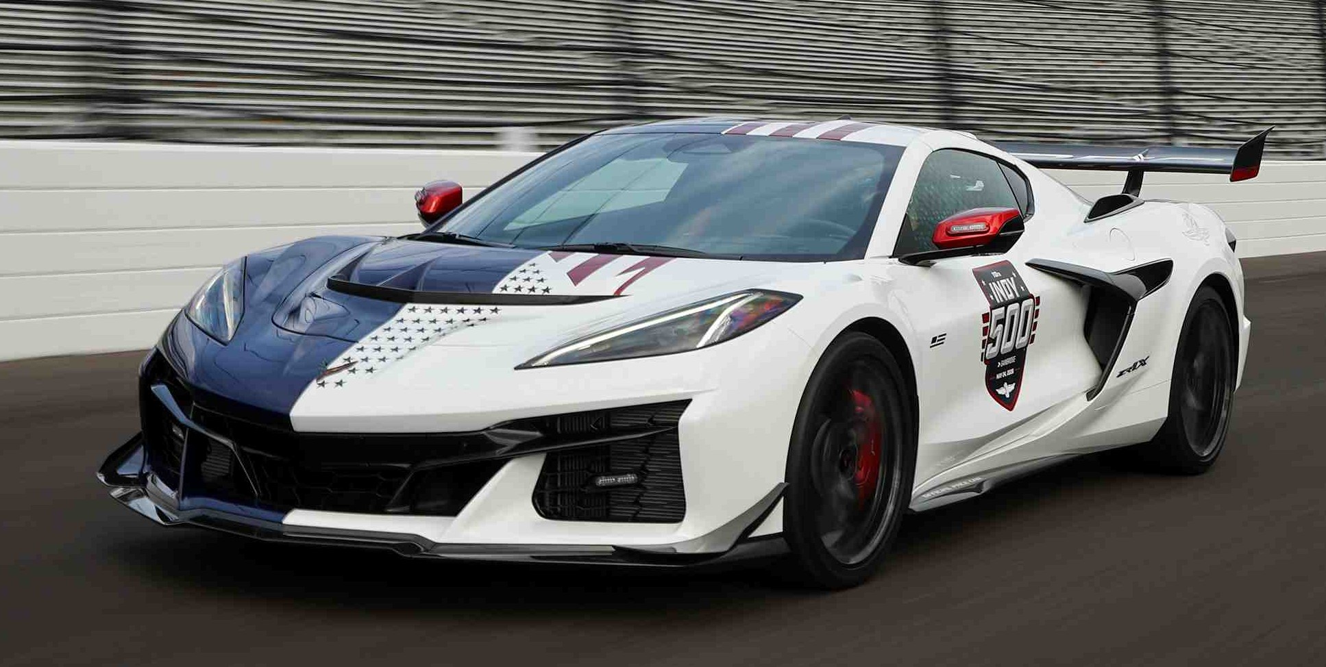 The 2026 Corvette ZR1X Pace Car.