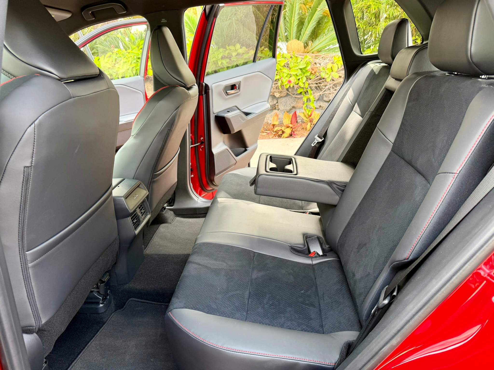 Back-seat legroom of 37.8 inches may be slightly shorter than that of some competing SUVs.